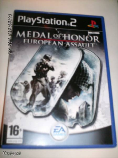 PS2 Medal of Honor European Assault  ( Sis.PK:t ! !)