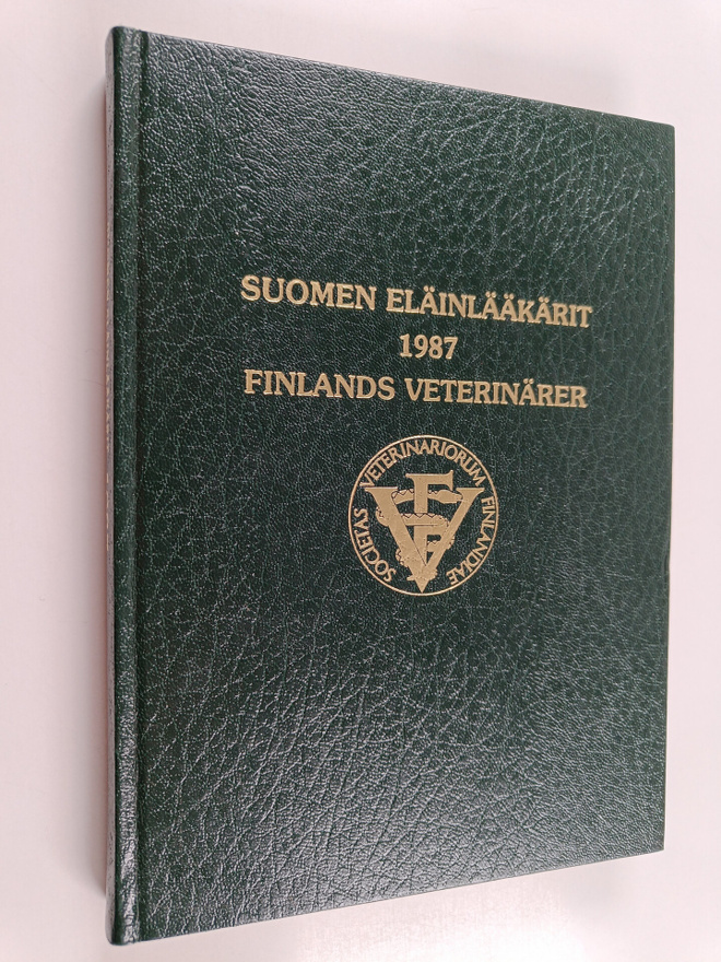 Suomen eläinlääkärit 1987 = Finlands veterinärer 1987