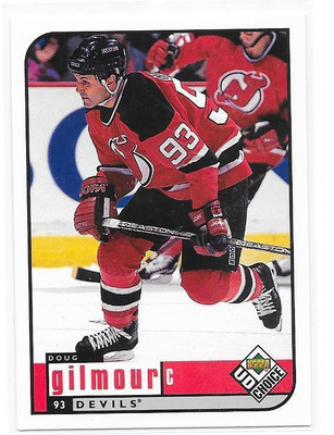 1998-99 UD Choice #117 Doug Gilmour New Jersey Devils