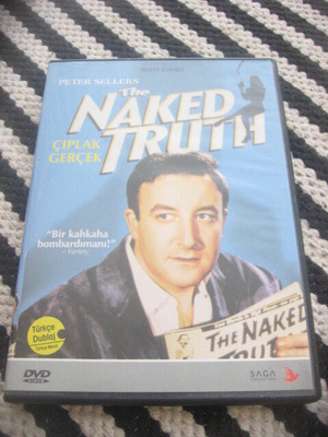 DVD - The Naked Truth (Peter Sellers, ei suomitekstejä)