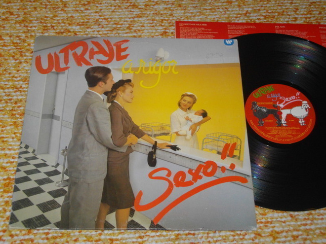 ULTRAJE A RIGOR - Sexo ! - LP 1987 BRA hard rock EX/EX+