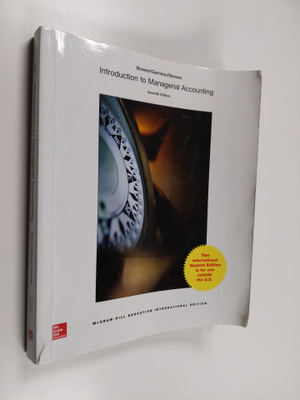 Peter C. Brewer ym. : Introduction to Managerial Accounting