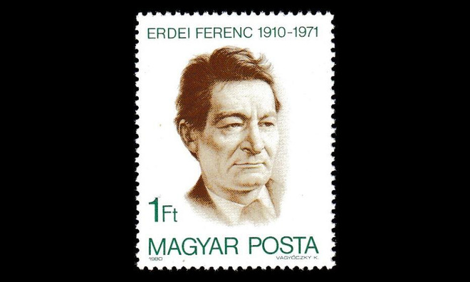 Unkari 3467 ** Poliitikko Ferenc Erdei (1980)