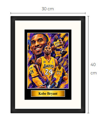 Uusi Kobe Bryant NBA art print Limited Edition 30 cm x 40 cm