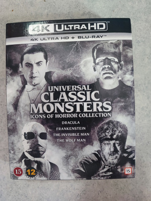 Universal Classic Monsters 4K kokoelma