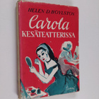 Helen D. Boylston : Carola kesäteatterissa - pikkukuva 1