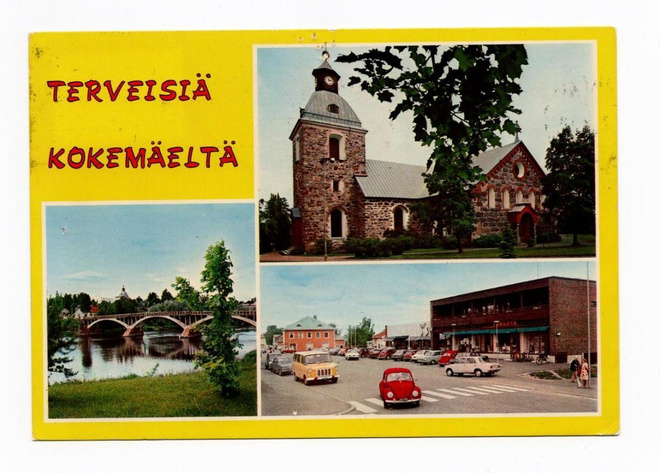 Kokemäki / Kumo - monikuvapk - kulk. 1977