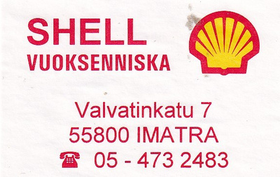 Imatra, Vuoksenniska   ,SHELL   s9/3