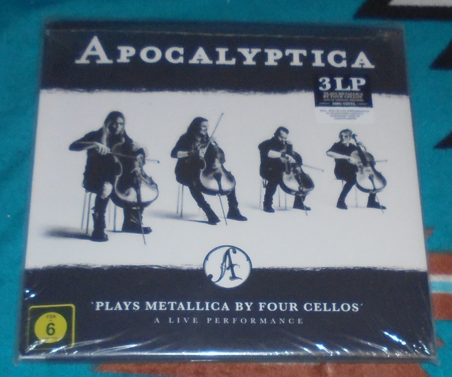 APOCALYPTICA ~ Plays Metallica By Four Cellos ~ 3LP +DVD+MP3