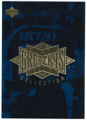 95-96 Upper Deck Gretzky Collection #HUD Header Card/UD