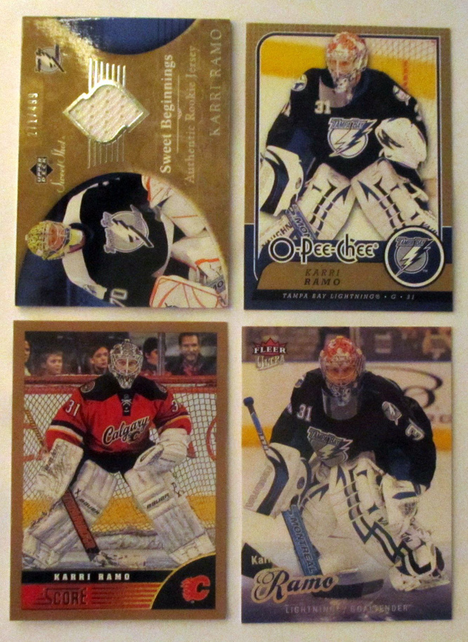 KARRI RÄMÖ x 4 korttia, sis. jersey kortin