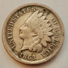 USA 1 Cent 1863 - pikkukuva 1