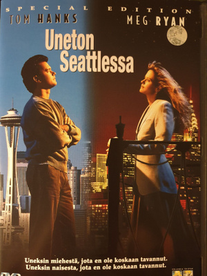 Uneton Seattlessa DVD Tom Hanks Meg Ryan