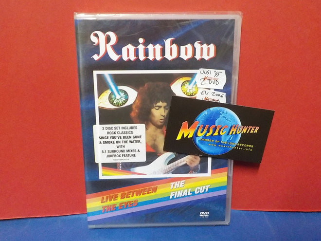 RAINBOW - LIVE BETWEEN THE EYES UUSI EU 2006 2DVD