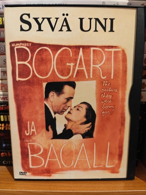 Syvä uni - The Big Sleep (1946) DVD Suomijulkaisu