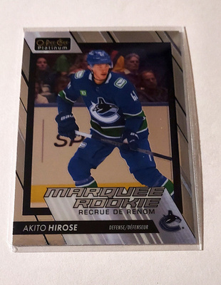 2023-24 OPC Platinum MR #298 Akito Hirose RC