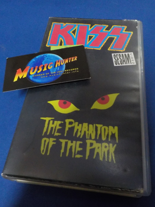 KISS - THE PHANTOM OF THE DARK VHS SUOMITEKSTEILLÄ