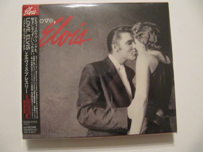 Elvis Presley Love, Elvis Japanilainen CD OBI