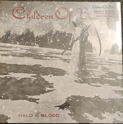 Children Of Bodom – Halo Of Blood LP SEALED Yellow Black Mar