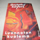Dorothy Sayers Luonnoton kuolema -nid - pikkukuva 1