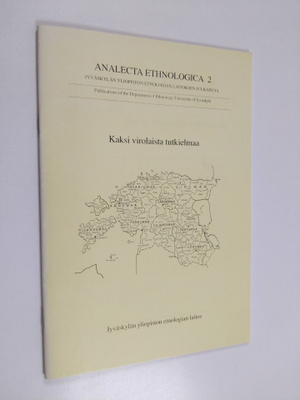 Ilmari Vesterinen : Kaksi virolaista tutkielmaa
