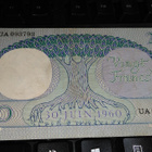 Congo Kongo 20 Francs 1962 P4 XF kulmavika - pikkukuva 2