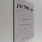 Politiikka 4/1996 : Valtiotieteellisen yhdistyksen julkaisu - pikkukuva 1