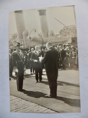 Valokuva Norjan Kuningas Presidentti Relander Helsinki 1928