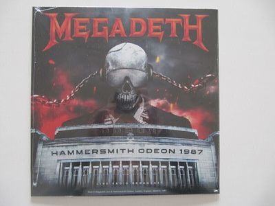 Megadeth Hammersmith Odeon 1987 Live Radio Broadcast LP