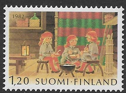 Joulu 1,20mk 1982 (LAPE 915) **