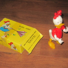 Iines Ankka koottava muovilelu 1960-luvulta + 80´Aku puzzle - pikkukuva 3