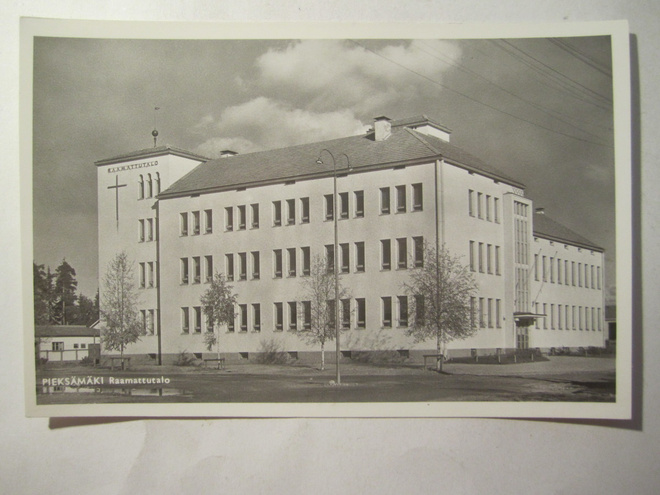 VANHA Postikortti Pieksämäki 1950-l Alkup.Mallikappale