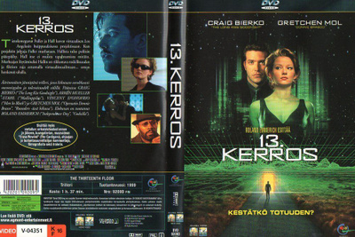 13 kerros	(121)	k	-FI-	DVD	suomik.		craig bierko	1999