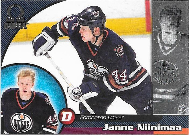 1998-99 Pacific Omega #94 Janne Niinimaa Edmonton Oilers