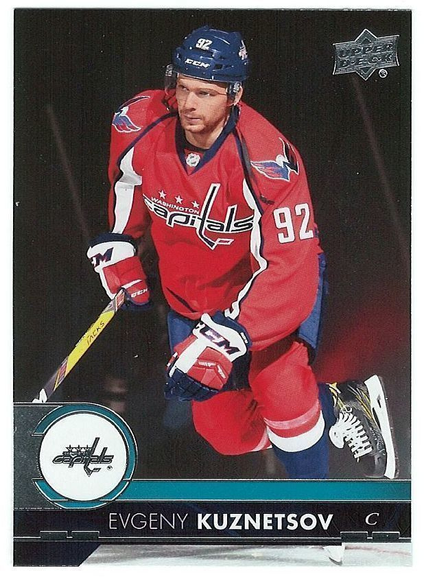 17-18 Upper Deck #190 Evgeny Kuznetsov