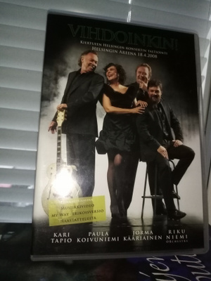 DVD VIHDOINKIN -  HELSINGIN KONSERTTI 2008 ( SIS POSTIKULU)