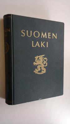 Erkki (toim.) Ailio : Suomen laki 1955 osa 1
