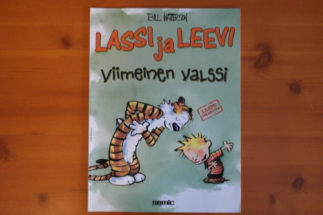 Bill Watterson:Lassi ja Leevi-Viimeinen valssi.1.P.1996.Nid.