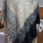 Huovutettu Poncho vintage - pikkukuva 1