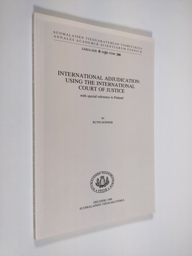 Ruth Donner : International Adjudication - Using the Inte...