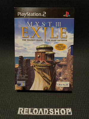 Myst III - Exile Limited Edition PS2 - CIB