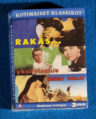 3DVD box - Rakkaus trilogia (uusi muoveissa)