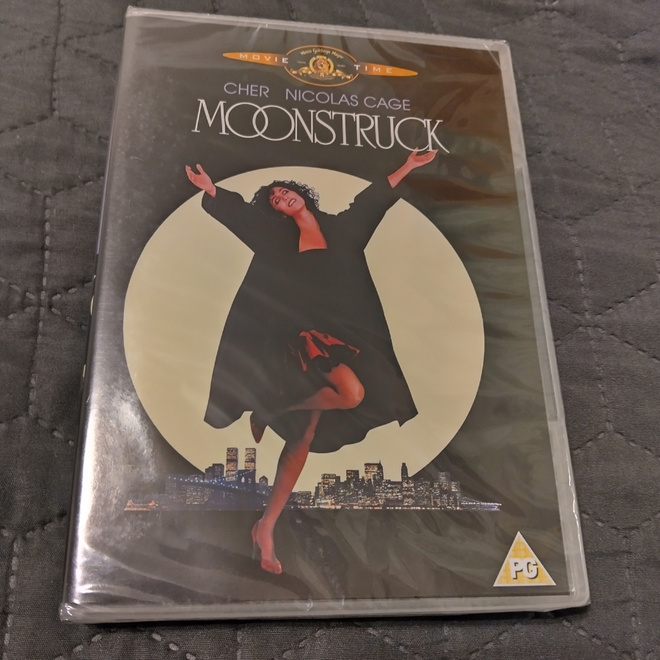 Moonstruck - kuuhullut DVD **muoveissa**