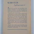 Anja Tavi : Kirstin lukuvuosi : nuorisoromaani - pikkukuva 2