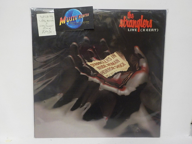 THE STRANGLERS - LIVE X CERT EX+/M- UK 1979 LP