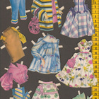 Paperinukke lady 1950-luku - pikkukuva 2