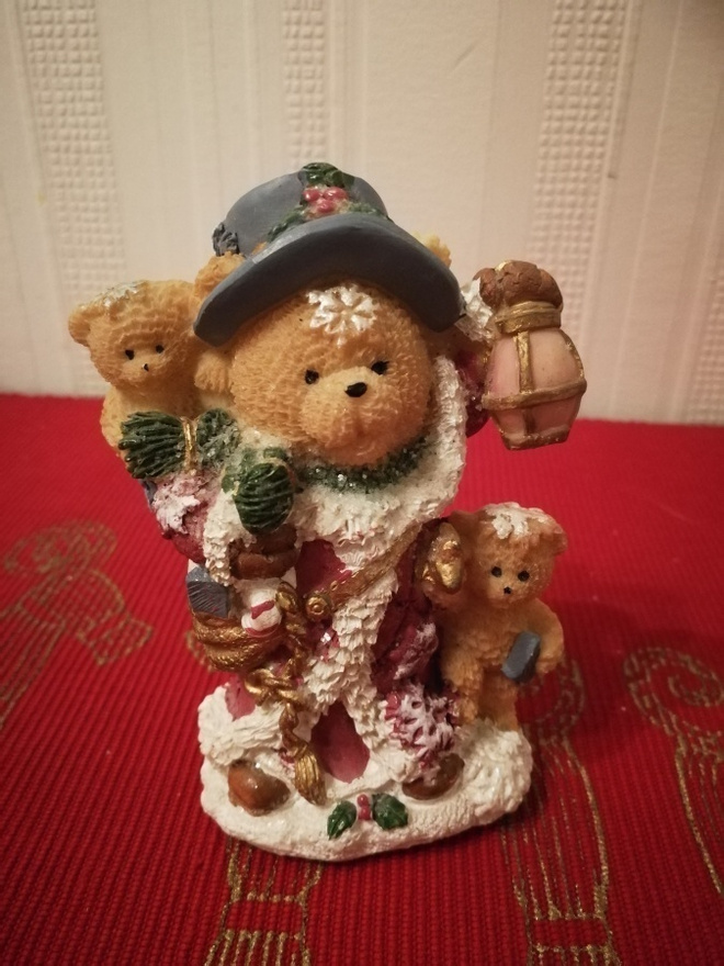 Karhuherra Paddingtonin joulu figuuri