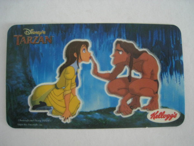  Tarzan keräilykuva Disney Kellogg’s