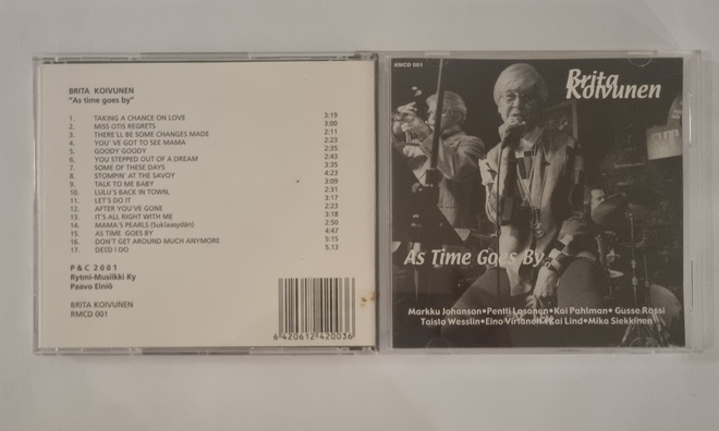 BRITA KOIVUNEN: AS TIME GOES BY CD