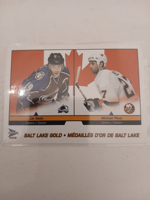 Joe Sakic / Michael Peca - 2002 Salt Lake gold